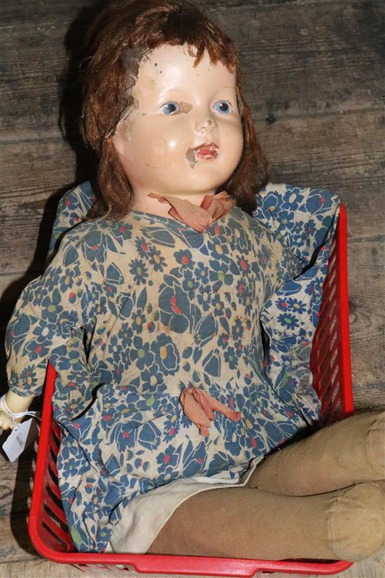 Composition doll